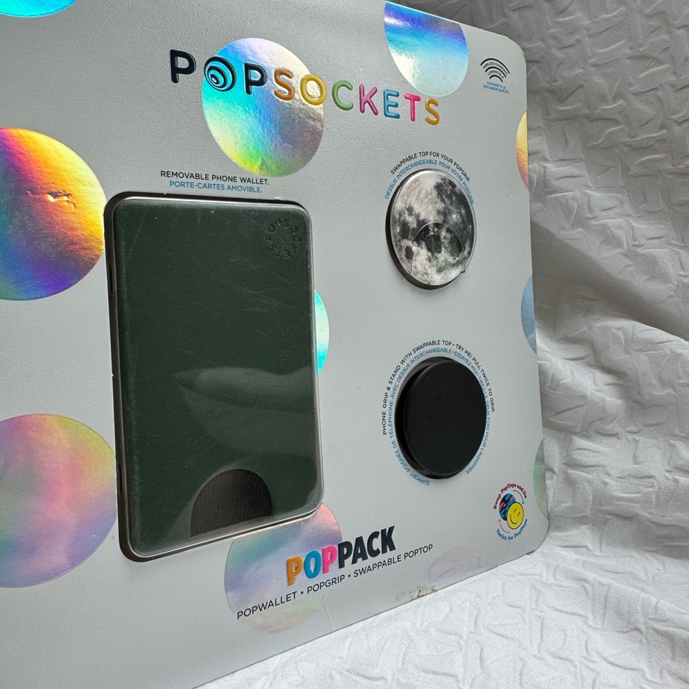 Popsockets PopPack with Moon Design - Picture 2 of 4